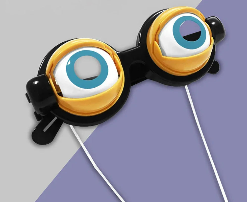 Glasses, Toys, Adult Party Supplies, Fun Pranks, Christmas and Birthday Gifts, Plastic Glasses Novel and Funny Toys Easter Gifts